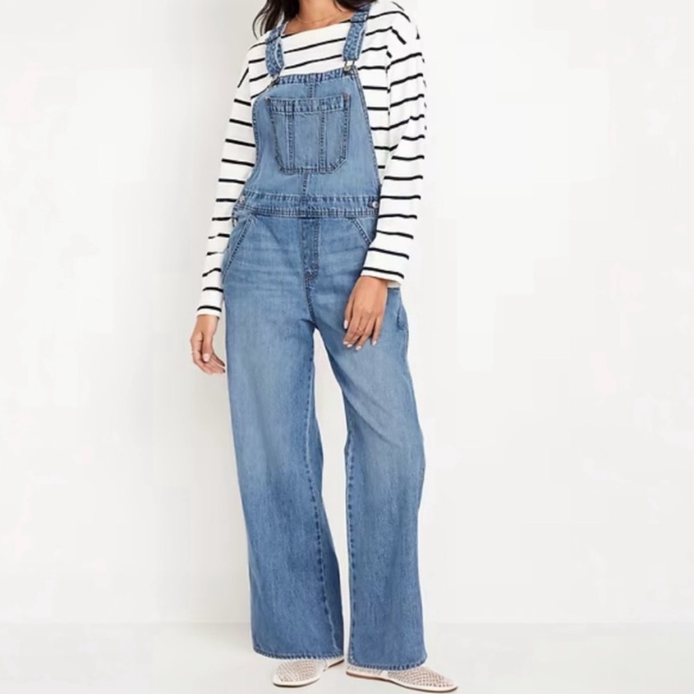Old Navy Blue Denim Overalls